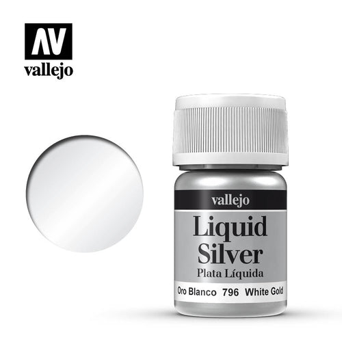 Vallejo - Model Color Metallics: White Gold (35 ml)