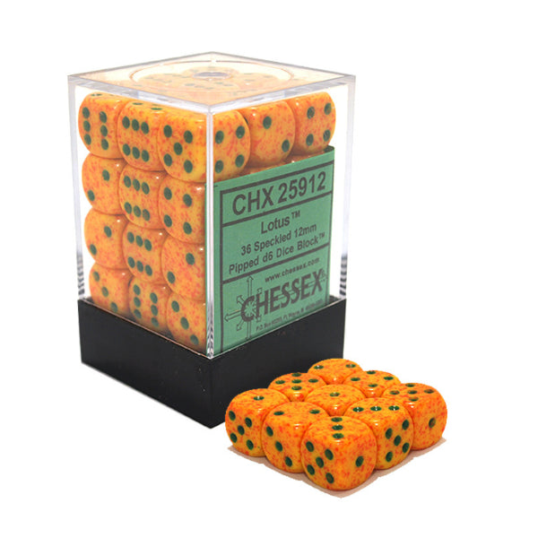 Load image into Gallery viewer, Chessex 12mm 36d6 Dice Block
