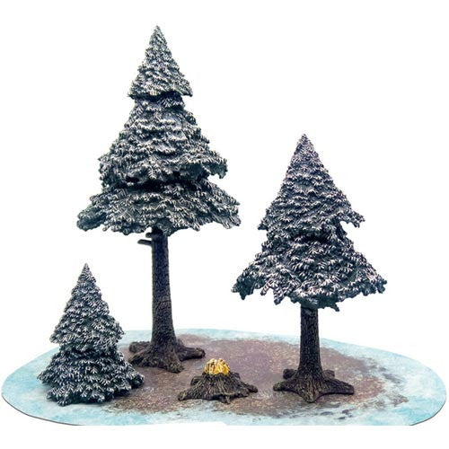Monster Scenery: Snowy Pine Forest