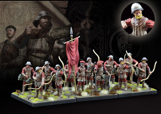 Conquest: The Last Argument of Kings - The Hundred Kingdoms: Militia Bowmen (Dual Kit)