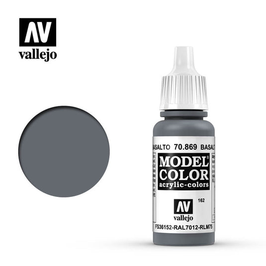 Vallejo Model Color - Basalt Grey (17 ml)