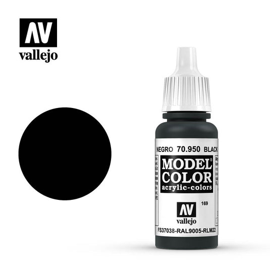 Vallejo Model Color - Black (17 ml)