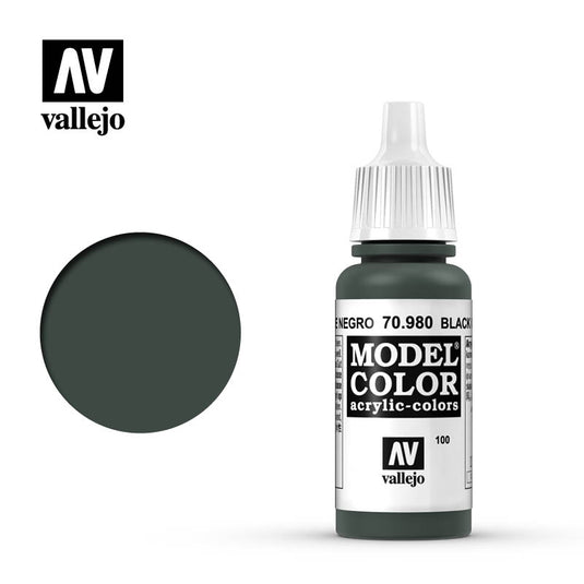 Vallejo Model Color - Black Green (17 ml)