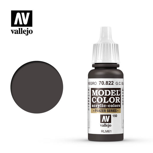Vallejo Model Color - German Camouflage Black Brown (17 ml)