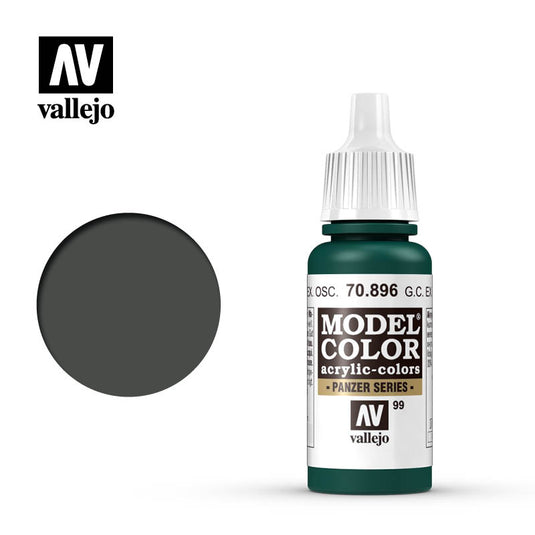 Vallejo Model Color - German Camouflage Extra Dark Green (17 ml)