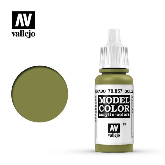 Vallejo Model Color - Golden Olive (17 ml)
