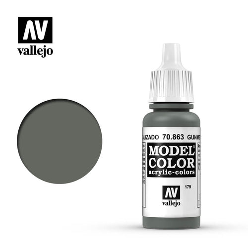 Vallejo Model Color - Gunmetal Grey (17 ml)