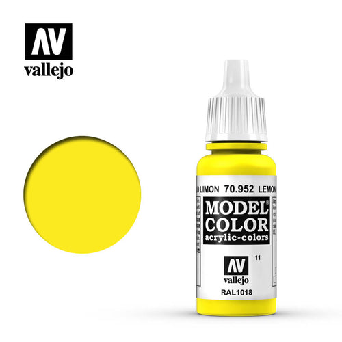 Vallejo Model Color - Lemon Yellow (17 ml)