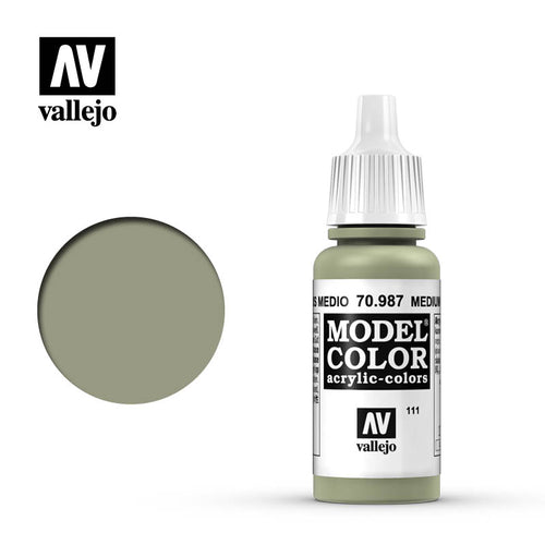 Vallejo Model Color - Medium Grey (17 ml)