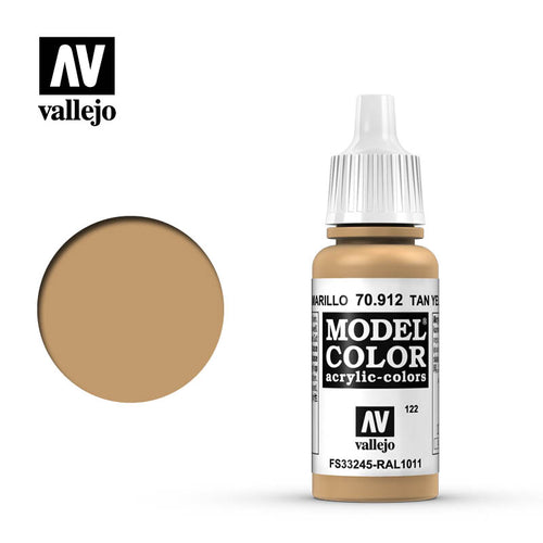 Vallejo Model Color - Tan Yellow (17 ml)