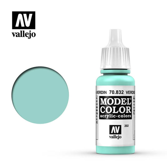 Vallejo Model Color - Verdigris Glaze (17 ml)