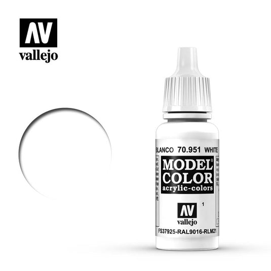 Vallejo Model Color - White (17 ml)