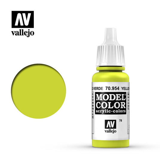 Vallejo Model Color - Yellow Green (17 ml)