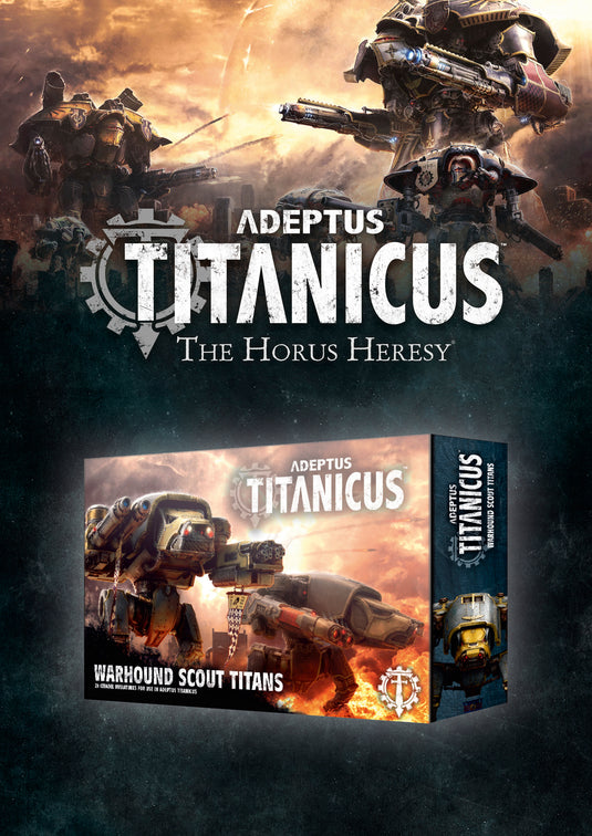 Adeptus Titanicus: Warhound Scout Titans