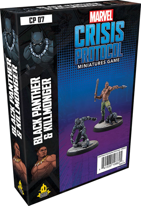 Marvel Crisis Protocol: Black Panther and Killmonger Character Pack