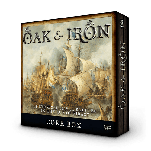 Oak & Iron Core Box