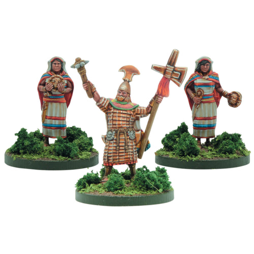 Mythic Americas: Incas - Oracle with Two Virgin Bodyguards