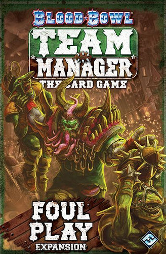 Blood Bowl: Team Manager The Card Game - Foul Play Expansion (Out of Print) (NEW) (SEALED)