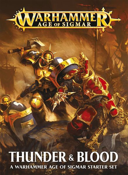 Load image into Gallery viewer, Warhammer: Age of Sigmar - Thunder and Blood (Out of Print) (NEW) (SEALED)
