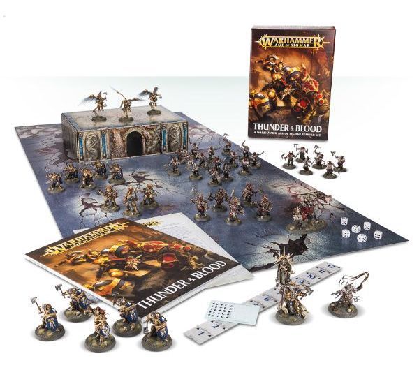 Load image into Gallery viewer, Warhammer: Age of Sigmar - Thunder and Blood (Out of Print) (NEW) (SEALED)
