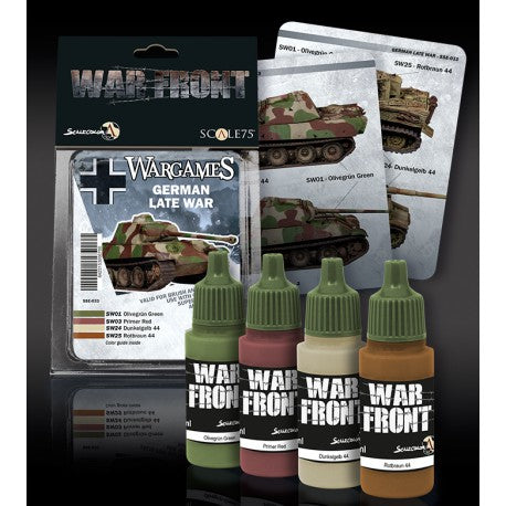 Scale 75 Warfront Paint Sets