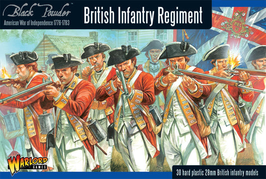 American War of Independence British Infantry Regiment