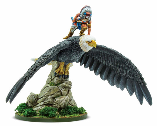 Mythic Americas: Tribal Nations - Sachem Warlord Mounted on War Eagle