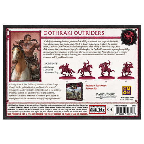 Load image into Gallery viewer, A Song of Ice and Fire: Targaryen Dothraki Outriders
