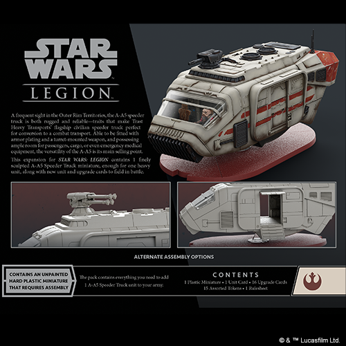 Star Wars Legion: A-A5 Speeder Truck