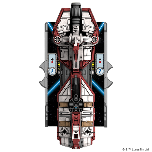 Load image into Gallery viewer, Star Wars Armada: Pelta-class Frigate
