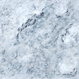 Hoth Game Mat