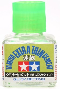 Extra Thin Cement Quick Setting (40ml Bottle)