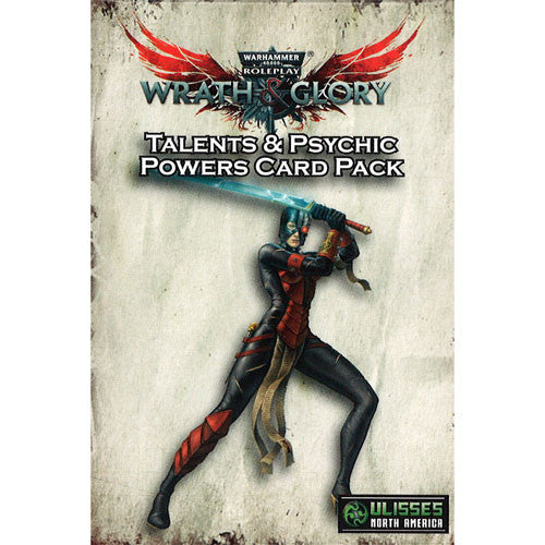 Warhammer 40K RPG Wrath & Glory: Talents & Psychic Powers Card Pack