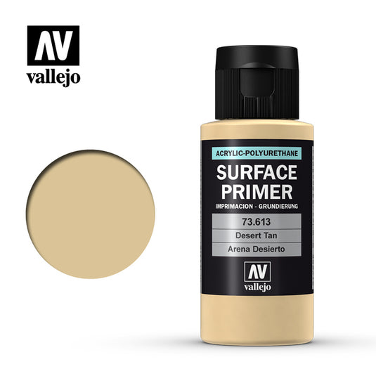 Vallejo Surface Primer: Parched Grass (60 ml Bottle)