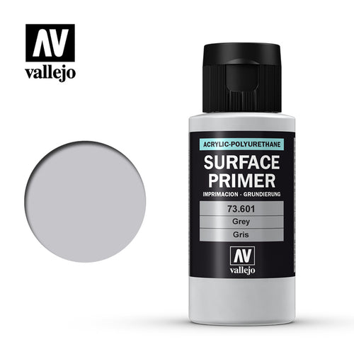 Vallejo Surface Primer: Grey (60 ml Bottle)