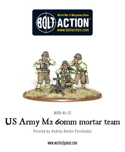 US Army 60mm Mortar Team