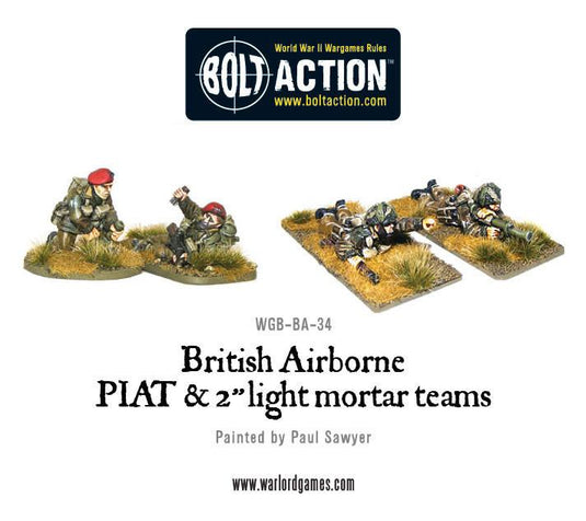 British Airborne Piat & Light Mortar Teams