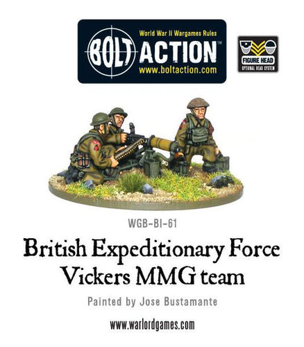 BEF Vickers MMG Team