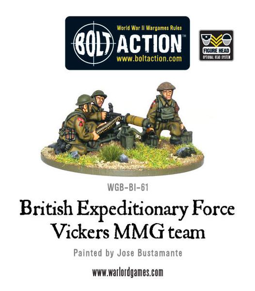 BEF Vickers MMG Team
