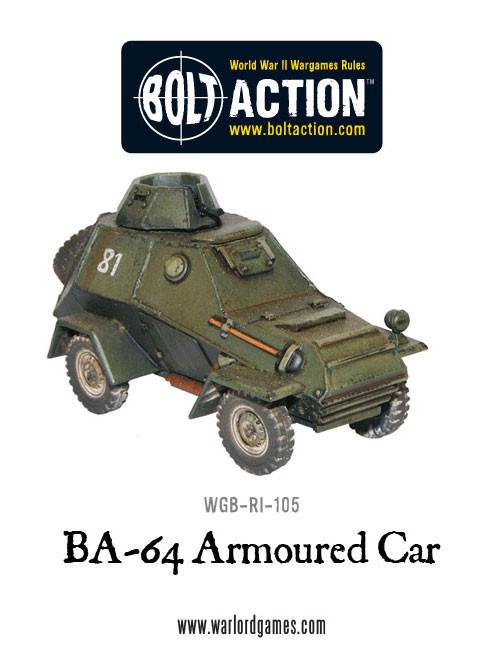Soviet BA-64 Armoured Car