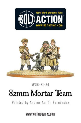 Soviet Army 82mm Medium Mortar Team