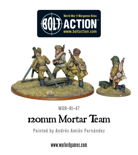 Load image into Gallery viewer, Soviet Army 120mm Heavy Mortar Team
