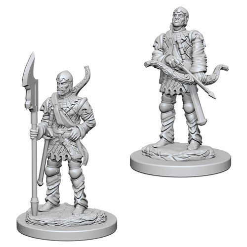 Pathfinder Battles Deep Cuts Unpainted Minis: W4 Town Guards