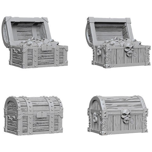 Pathfinder Battles Deep Cuts Unpainted Minis: W2 Chests