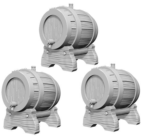 Pathfinder Battles Deep Cuts Unpainted Minis: W2 Keg Barrels