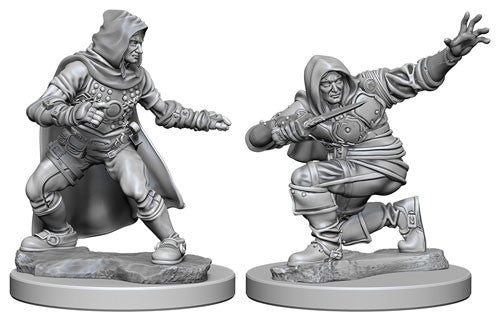 Pathfinder Battles Deep Cuts Unpainted Minis: W1 Human Male Rogue