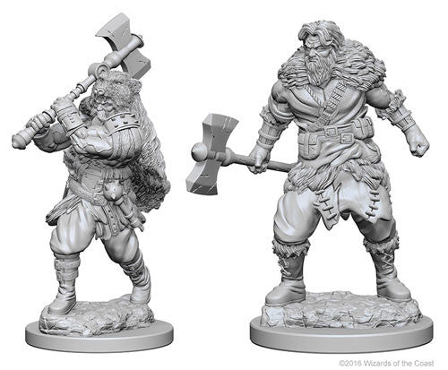 D&D Nolzur's Marvelous Unpainted Miniatures: W1 Human Male Barbarian