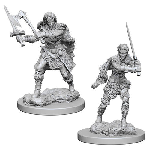 D&D Nolzur's Marvelous Unpainted Miniatures: W1 Human Female Barbarian