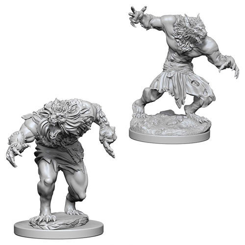 D&D Nolzur's Marvelous Unpainted Miniatures: W4 Werewolves