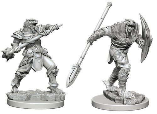 D&D Nolzur's Marvelous Unpainted Miniatures: W5 Dragonborn Male Fighter with Spear